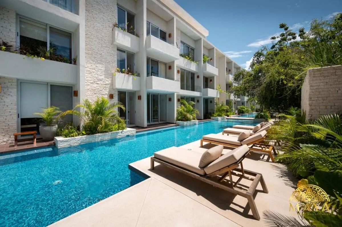 Апартаменты Nhoa 312C Lux 1Br Condo Top Jungle View Aldea Zama Тулум