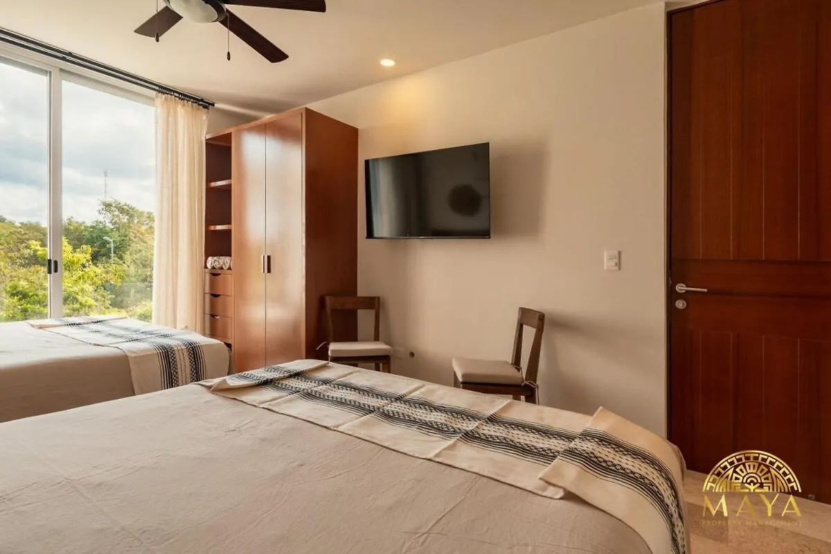Nhoa 312C Lux 1Br Condo Top Jungle View Aldea Zama Тулум