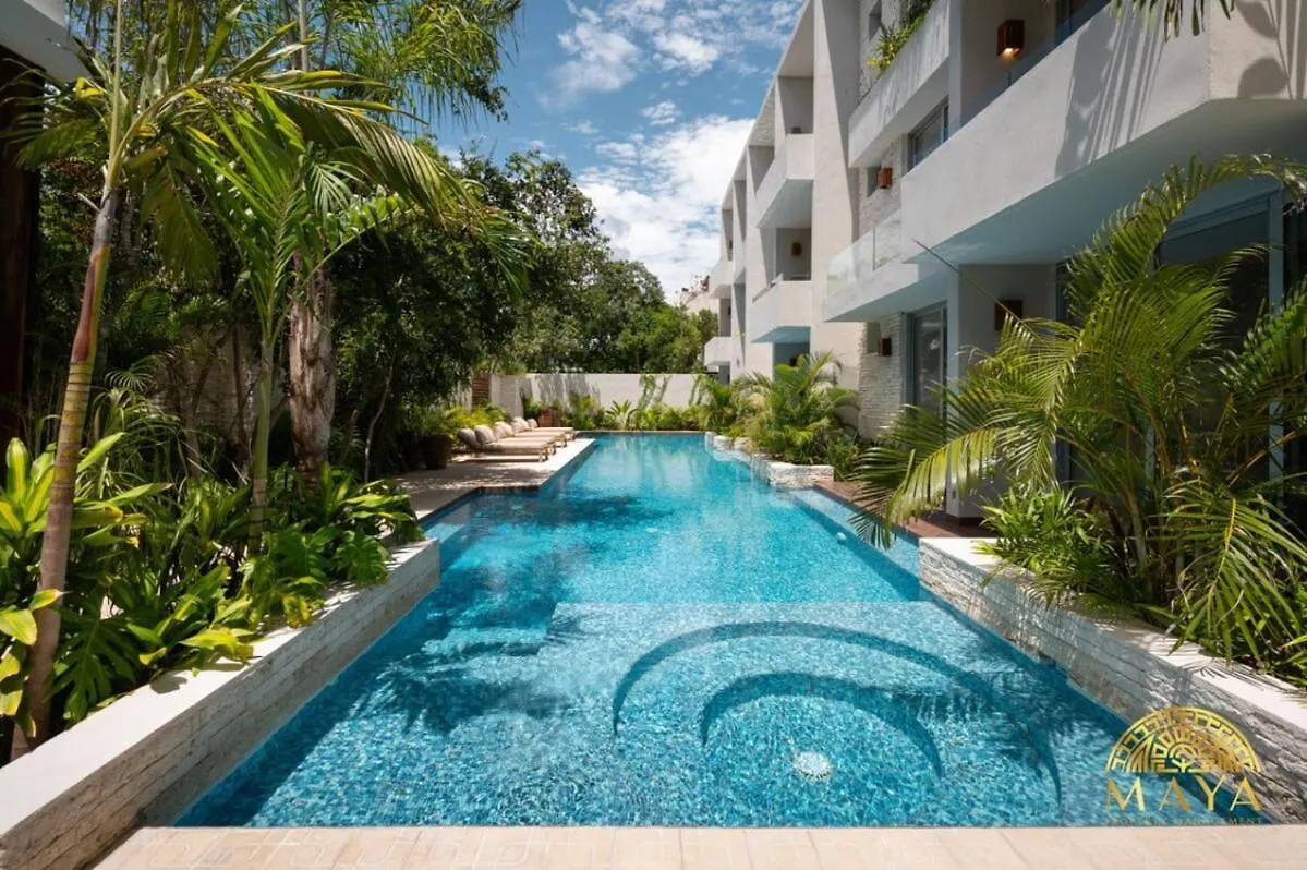 Nhoa 312C Lux 1Br Condo Top Jungle View Aldea Zama Тулум