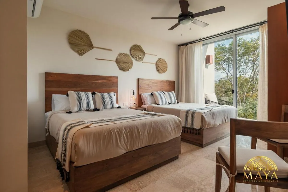 Nhoa 312C Lux 1Br Condo Top Jungle View Aldea Zama Tulum 0*,  Mexikó