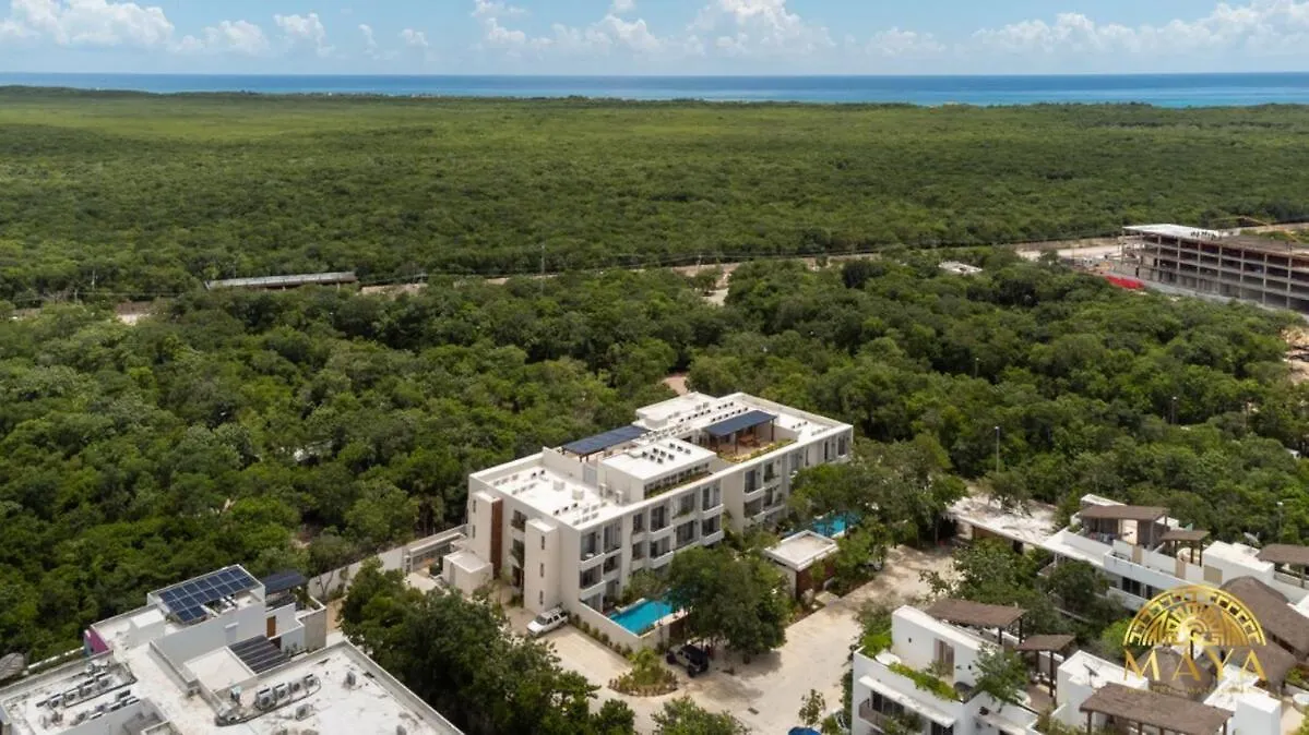 Nhoa 312C Lux 1Br Condo Top Jungle View Aldea Zama Tulum Mexikó